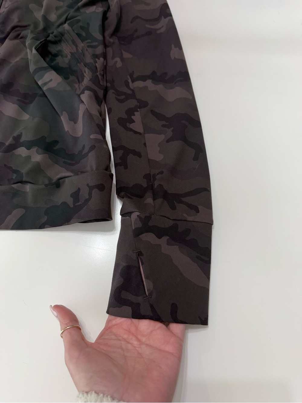 Fornia Camo Zip-Up Running Jacket Size Large - Picture 5 of 10